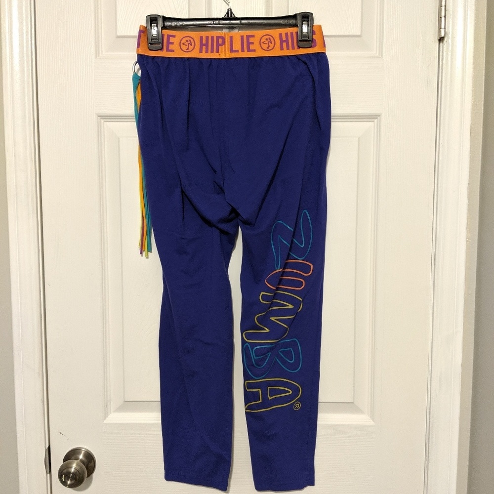 Zumba Wear Small Spicy Purple Pants Hips Don't Lie - Picture 4 of 5